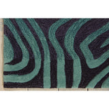 Nourison Contour Tone on Tone Abstract Zebra Modern Hand-tufted Area Rug