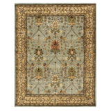 Hand-tufted Wool Blue Traditional Oriental Morris Rug (