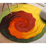 Hand-tufted Wool Contemporary Abstract Cowabunga Area Rug