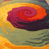 Hand-tufted Wool Contemporary Abstract Cowabunga Area Rug