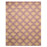 Hand-tufted Wool Purple Contemporary Paris Rug (7'9 x 9'9) - 7'9" x 9'9"