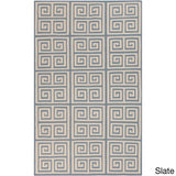 Hand-woven Auckland Flatweave Wool Area Rug