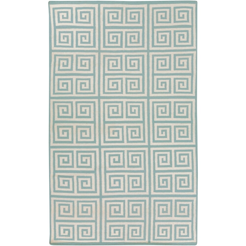 Hand-woven Auckland Flatweave Wool Area Rug