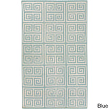 Hand-woven Auckland Flatweave Wool Area Rug