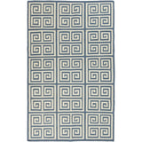 Hand-woven Auckland Flatweave Wool Area Rug