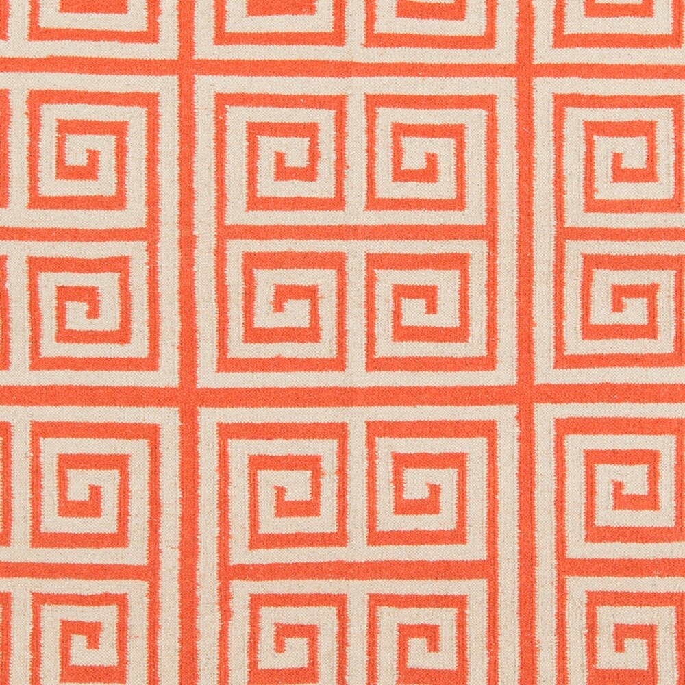 Hand-woven Auckland Flatweave Wool Area Rug