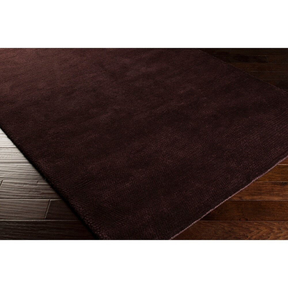 Hand-woven Avesta Fudge Plush Shag New Zealand Wool Area Rug - 8' x 10'6"