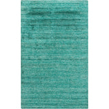 Hand-woven Dan Solid Viscose Area Rug