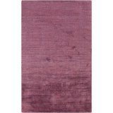 Hand-woven Dan Solid Viscose Area Rug