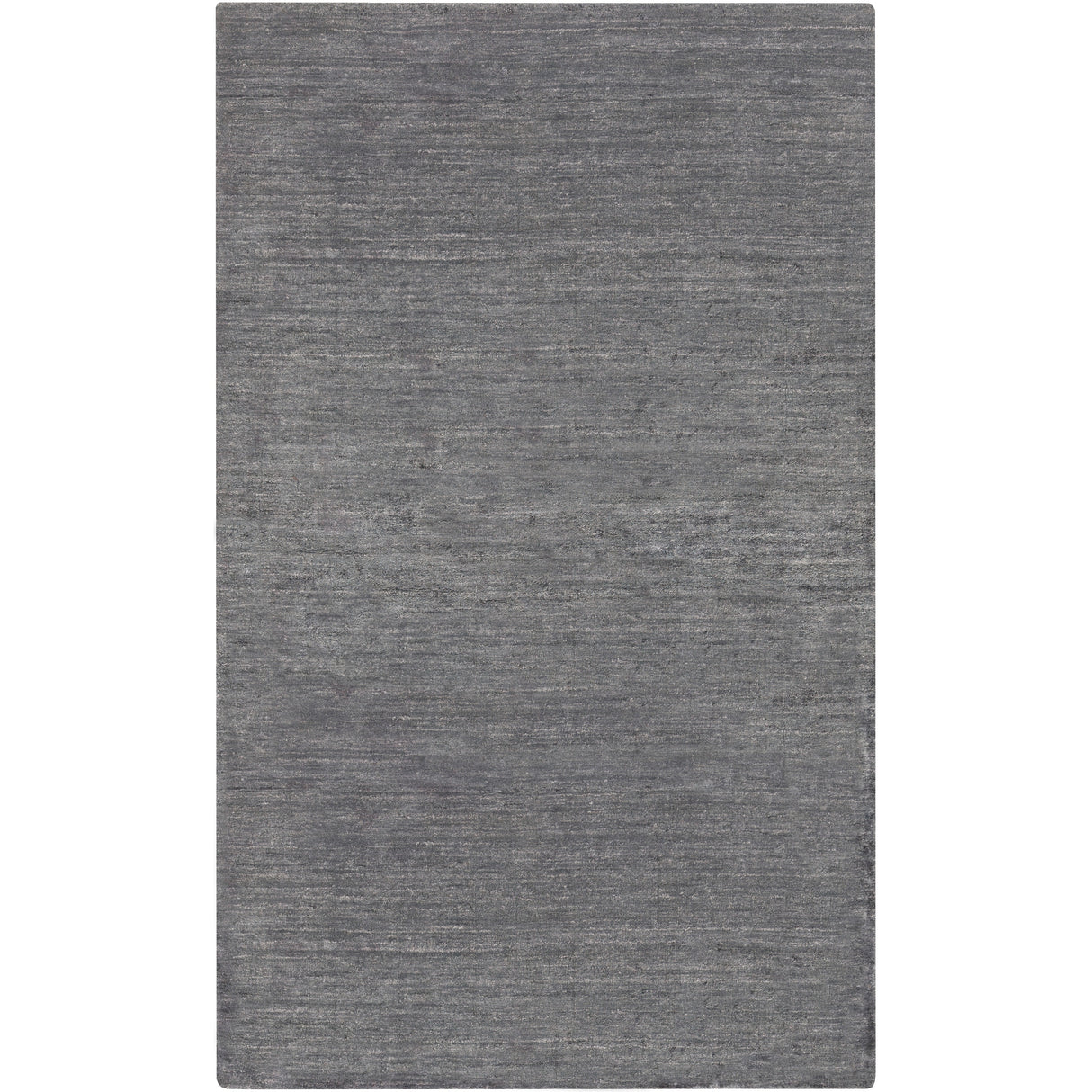 Hand-woven Dan Solid Viscose Area Rug