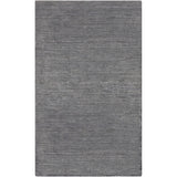 Hand-woven Dan Solid Viscose Area Rug
