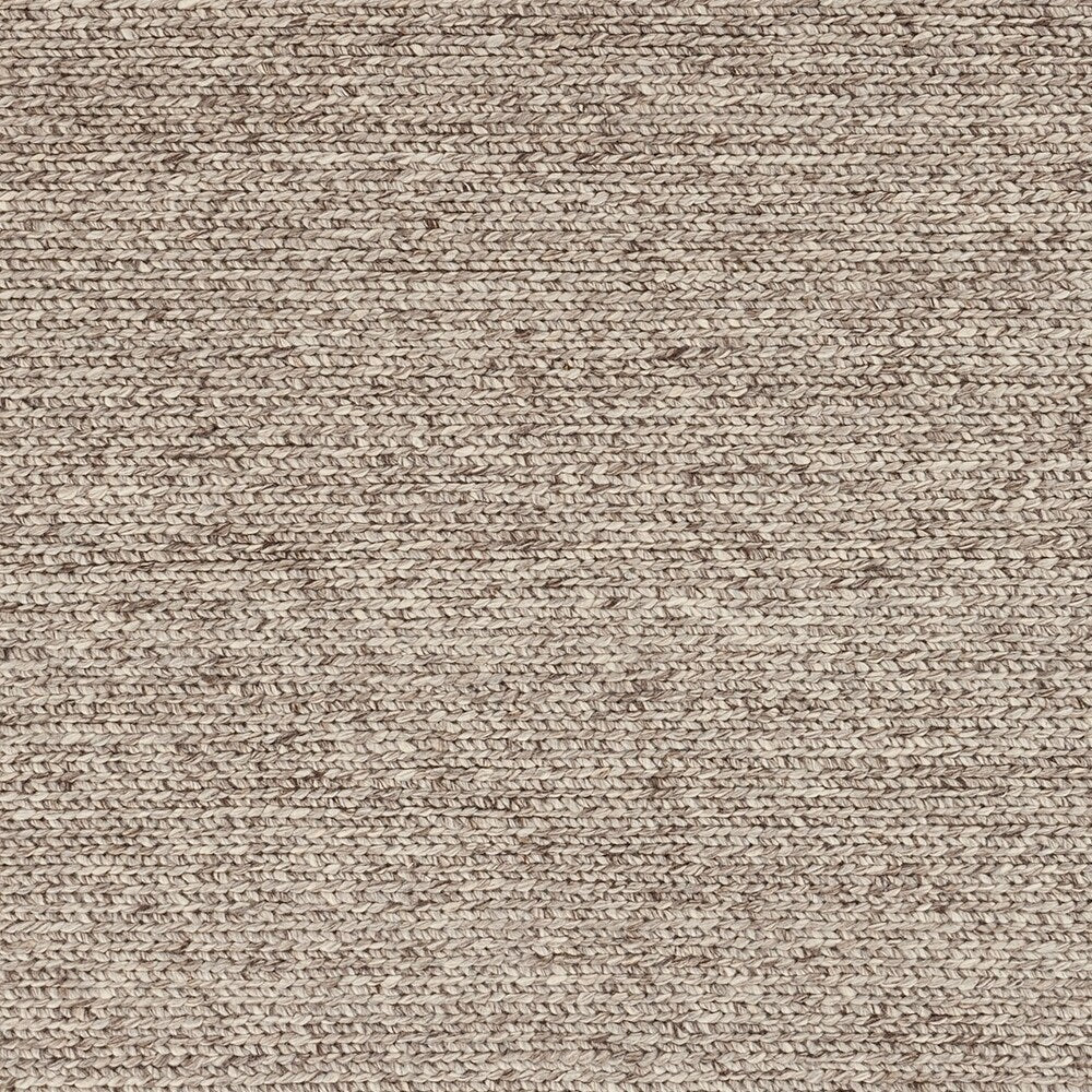 Hand-woven Eagan Casual Solid Brown Wool Area Rug - 5' x 8'