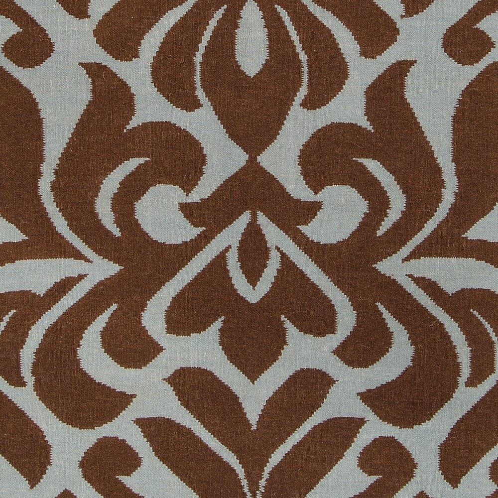Hand-woven Fruitvale Brown Wool Area Rug - 2' x 3'