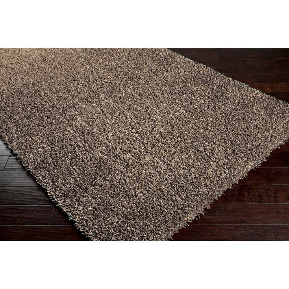 Hand-woven Grey Shine Soft Plush Shag Area Rug - 2'6" x 8' Runner - 2'6" x 8' Runner