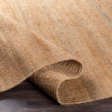 Hand-woven Natural Fiber Jute Area Rug - 10' x 13'6"