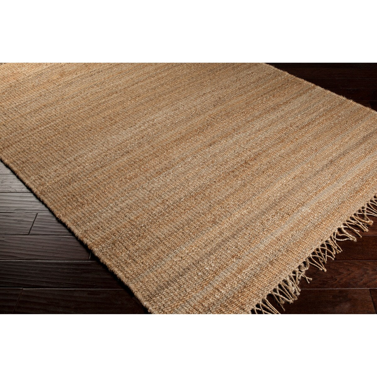 Hand-woven Natural Fiber Jute Area Rug - 10' x 13'6"