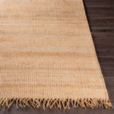 Hand-woven Natural Fiber Jute Area Rug - 10' x 13'6"