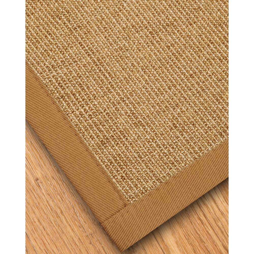 Handcrafted Banfield Sisal Sage/ Khaki Rug (2'6 x 8') - 2'6" x 8'