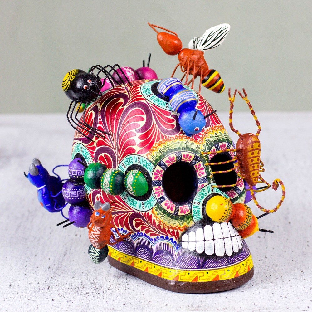 Handcrafted Ceramic 'New Life' Sculpture (Mexico)