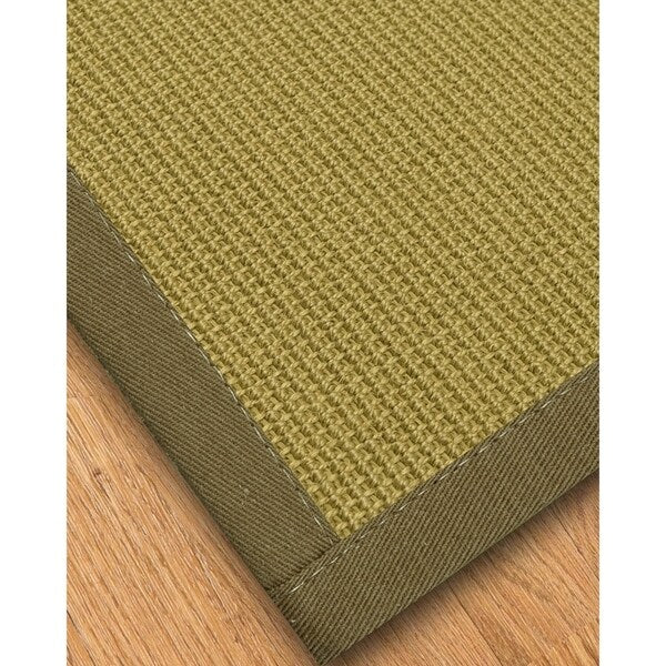 Handcrafted Devon Natural Sisal Rug Malt Binding 3' x 5' - 3' x 5'