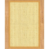 Handcrafted Palmas Natural Seagrass Runner Rug with Natural Binding (2'6 x 8') - 2'6" x 8'