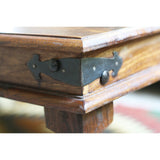 Handmade Thakat Rustic End Table (India) - 18" x 23" x 23"