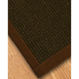 Handcrafted Valencia 2'6" x 8' Rug - Brown - 2'6" x 8'