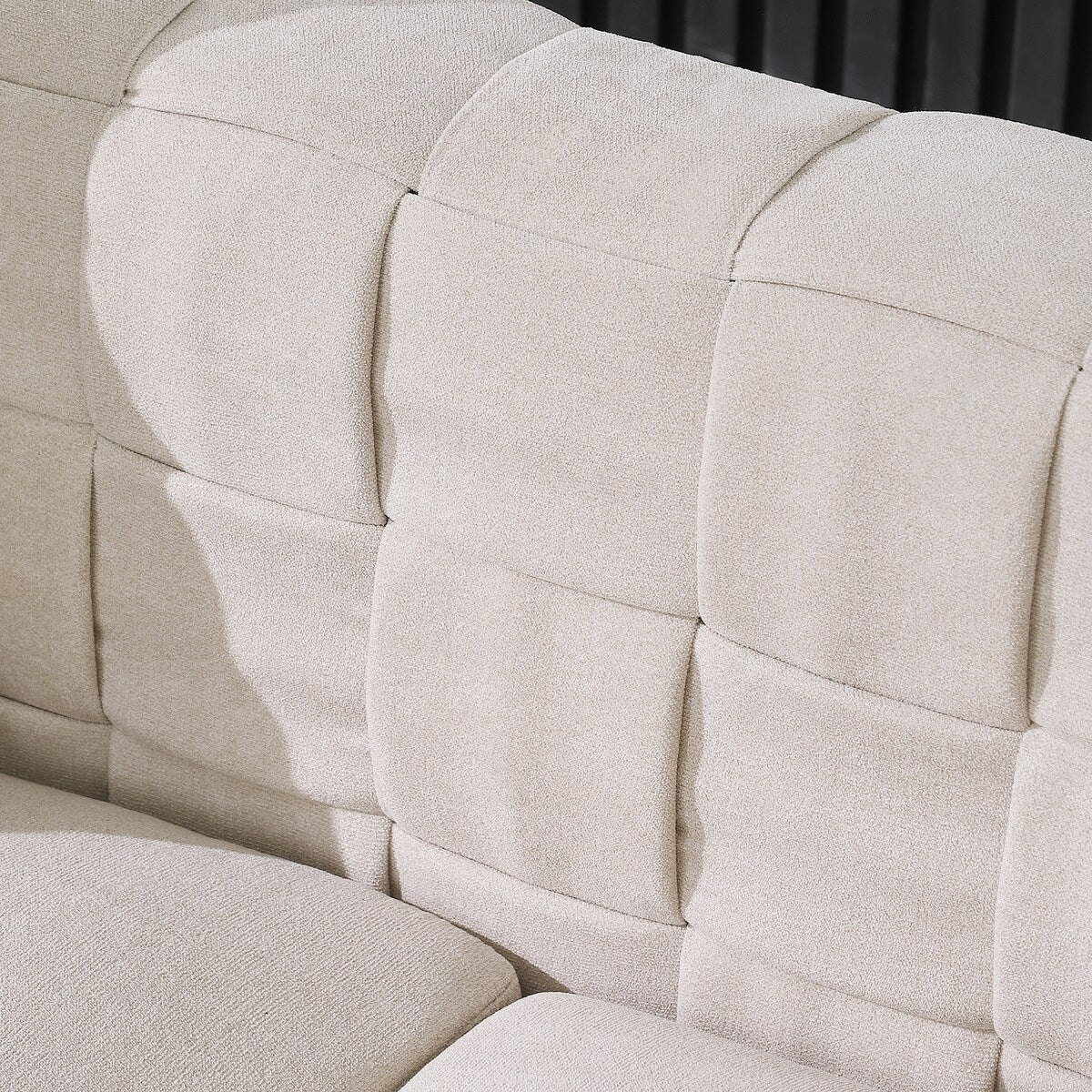Handcrafted Weave Sofa Snowflake Velvet Fabric, New Concept Living Room Sofa