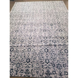 Handknotted Wool and Bamboo Rug - 8' x 8'
