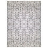 Handknotted Wool and Bamboo Rug - 8' x 8'