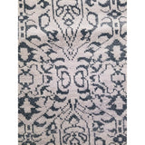 Handknotted Wool and Bamboo Rug - 8' x 8'