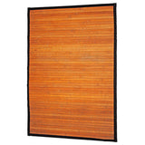 Handmade Natural Stripe Rayon from Bamboo Rug - 2' x 3'