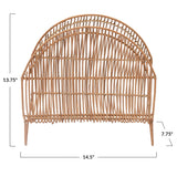 Handmade Bamboo Brochure Holder/Magazine Holder