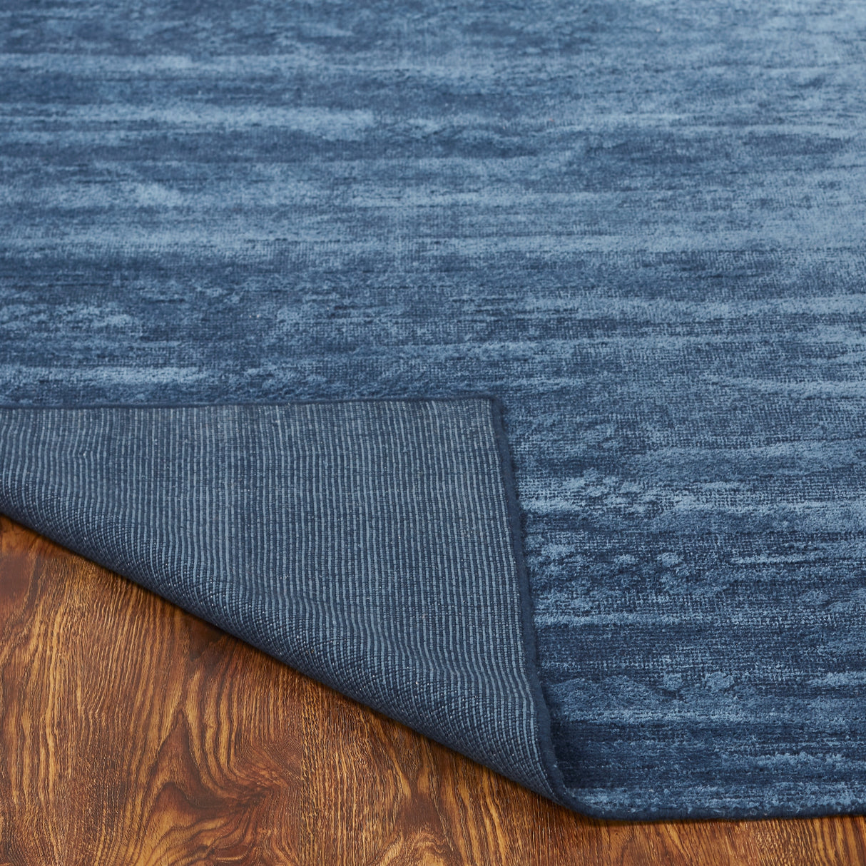 Handmade Blue Area Rug