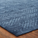 Handmade Blue Area Rug