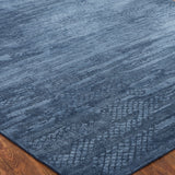 Handmade Blue Area Rug