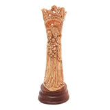 Handmade Bone Birth of Jesus nativity sculpture (Indonesia)