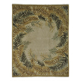 Handmade Botanical Design Modern Nepali Oriental Rug