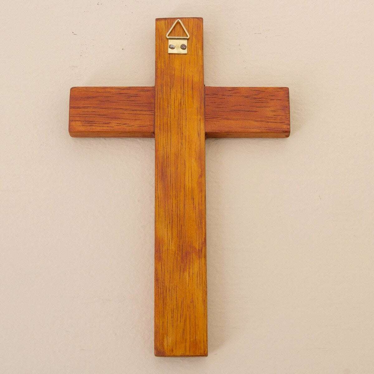 Handmade Chrysocolla Cross Chrysocolla And Copper Wall Cross (Peru) - 7" H x 4.7" W x 0.3" D