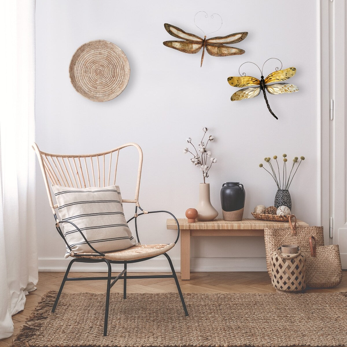 Dragonfly Wall Decor Honey