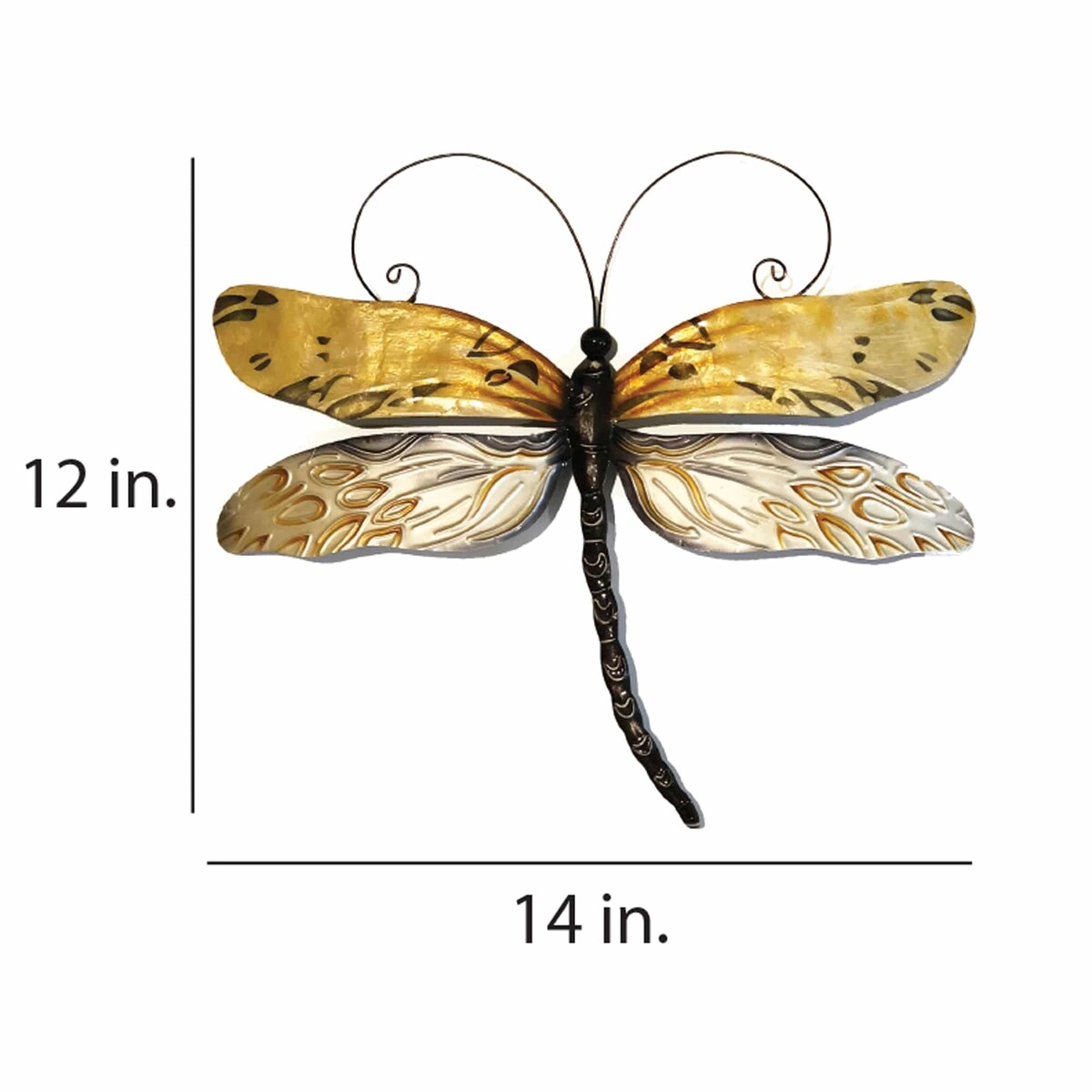 Dragonfly Wall Decor Honey