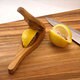 Handmade EcoTeak Wood Lemon Squeezer (Thailand)