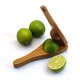 Handmade EcoTeak Wood Lime Squeezer (Thailand)