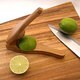 Handmade EcoTeak Wood Lime Squeezer (Thailand)