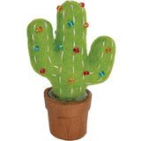 Handmade Felt Saguaro Cactus Ornament (Nepal)