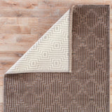 Adonis Geometric Gray Area Rug (7'6" X 9'6") - 7'6" x 9'6"/Surplus