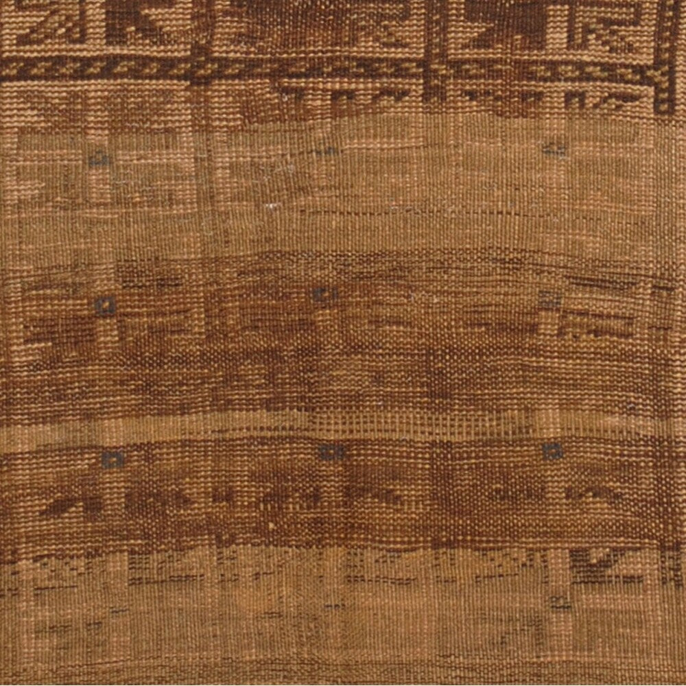 HERAT ORIENTAL Handmade One-of-a-Kind Antique Balouchi Wool Rug - 2'4 x 4'