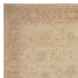 Handmade One-of-a-Kind Over Dyed Oushak Distressed Wool Rug (Afghanistan) - 8' x 10'9