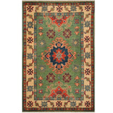 Handmade Kazak Wool Rug (Afghanistan) - 2' x 3'