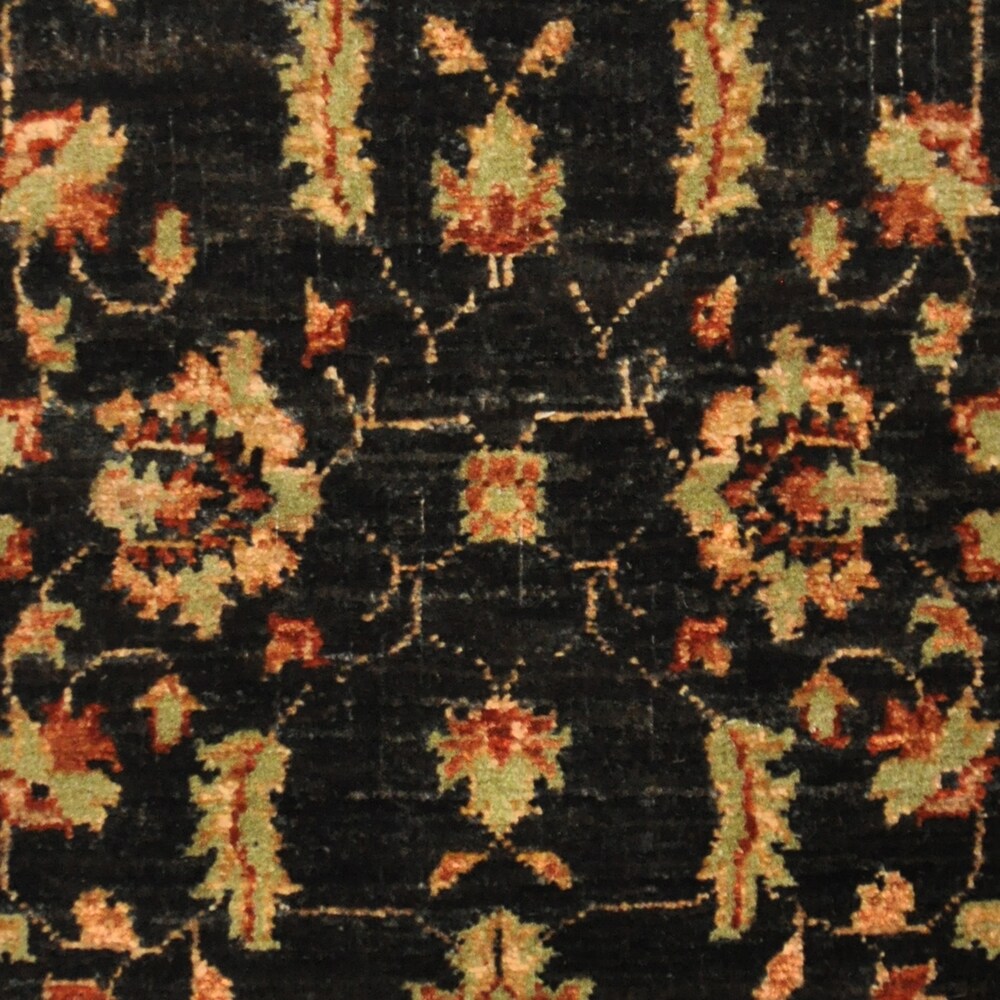 Handmade One-of-a-Kind Vegetable Dye Oushak Wool Rug (Afghanistan) - 2' x 3'
